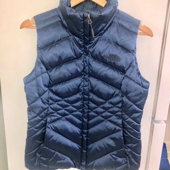 The North Face Jackets & Blazers - North Face Women's Small 550 Navy Vest Like New
